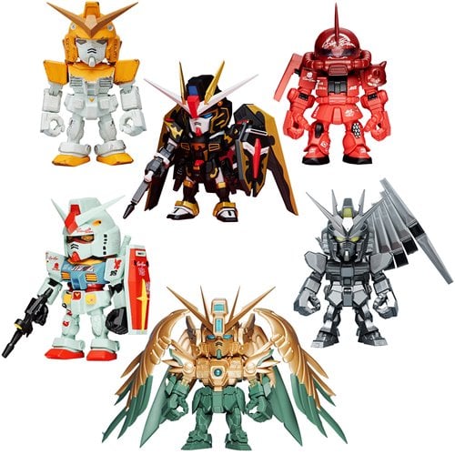 Gundam QMSV Mini 5th Anniv. Mini-Figure Case of 8
