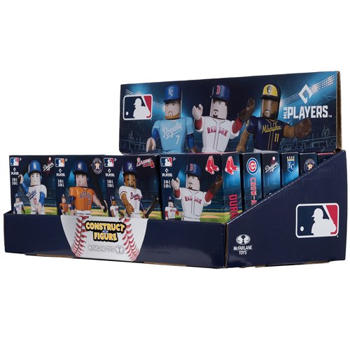 MLB Construct-a-Figure S1 Mini-Figure Display Box of 24