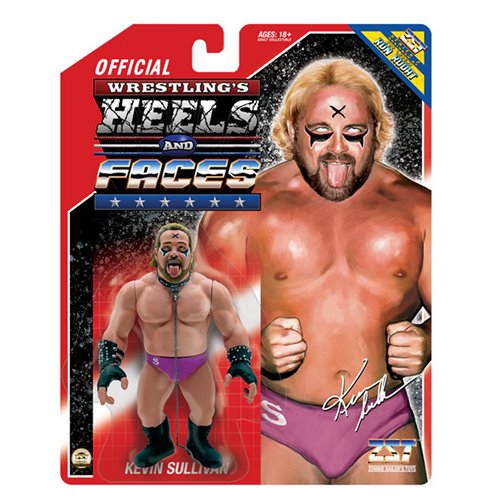 Wrestling's Kevin Sullivan 4 1/2-Inch Scale Figure
