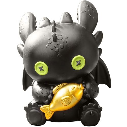 HTTYD Cuddly Doll Toothless Gold VPBP-052SP Palm Size Bank