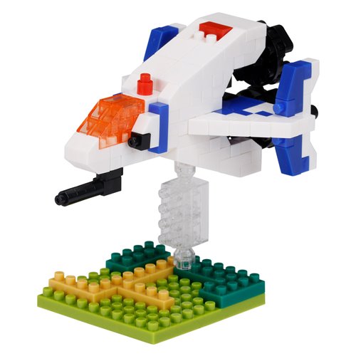 Namco Classic Games Xevious Solvalou Constructible Figure