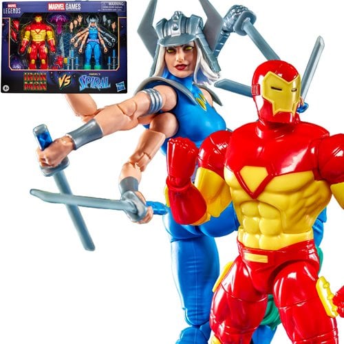 Marvel Legends Series Iron Man Spiral 6-Inch Action Figures