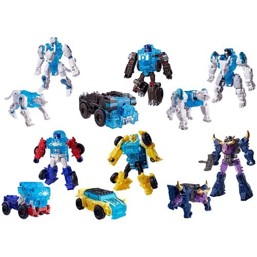 Transformers Cyberworld Cyber Changers Wave 4 Case of 8