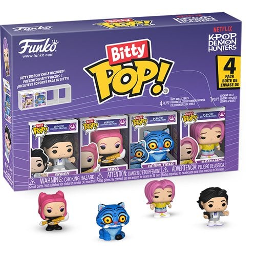 K-Pop Demon Mira Funko Bitty Pop! Mini-Figure 4-Pack