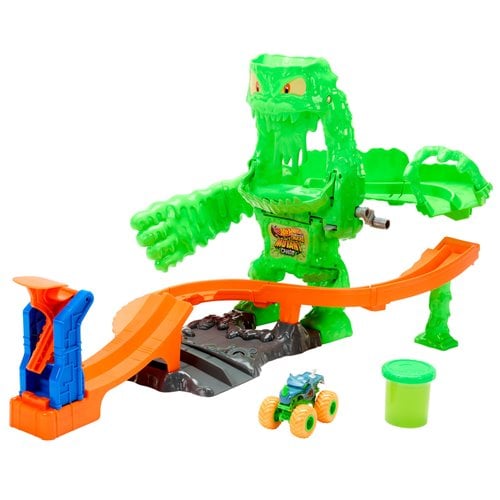 HW Monster Trucks Mutant Chaos Monster Takedown Playset