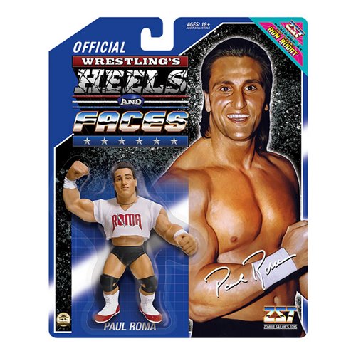 Wrestling's Series 3 Paul Roma 4 1/2-Inch Scale Figure