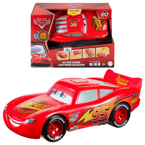 Cars Race to Celebrate Action McQueen Vehicle