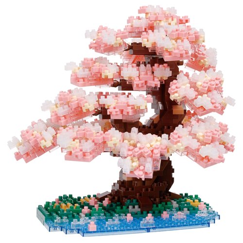Yoshino Cherry Culture Nanoblock Advanced Hobby Figure