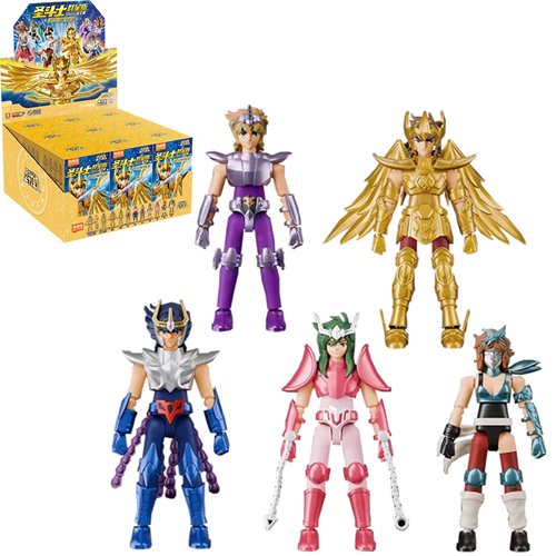 Saint Seiya Galaxy Class Blind Mini Model Kit Case of 9