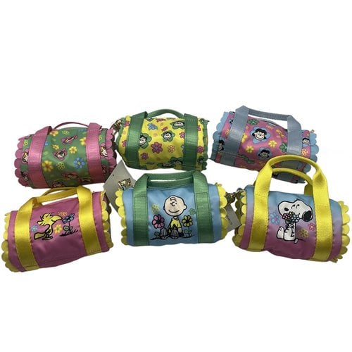 Peanuts Spring Mini Duffle Bag Charm Case of 12