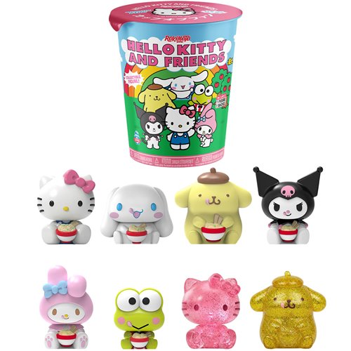 Hello Kitty and Friends Rokimoto Cup Vinyl Figure Case