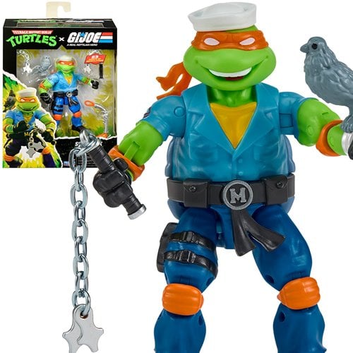 TMNT x G.I. Joe  Mikey Shipwreck Action Figure
