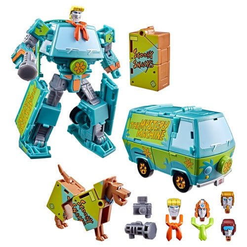 Scooby-Doo Transformers Mysterious Prime & Automutt Figures