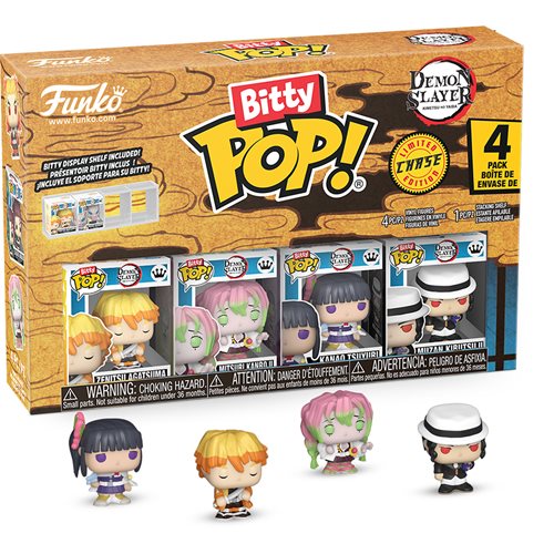 Demon Slayer Zenitsu Funko Bitty Pop! 4-Pack - Specialty