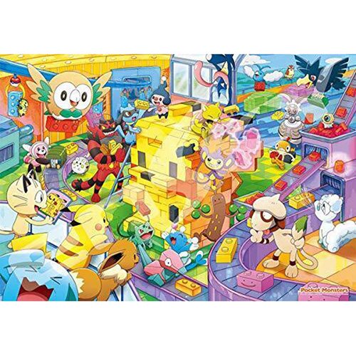 Pokemon PK1000-02 Pikachu Blocks 1000-Piece Puzzle