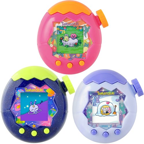 Tamagotchi Paradise Wave 5 Digital Pet Case of 4