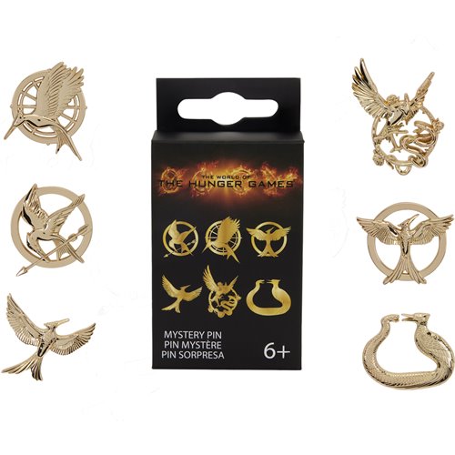 The Hunger Games Mystery Box Pin Case of 12
