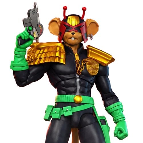 Judge Dredd X Biker Mice From Mars Judge Throttle Figure