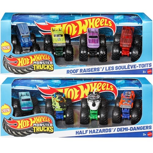 HWMT 1:64 Scale Vehicle 4-Pack 2026 Mix 2 Case of 6