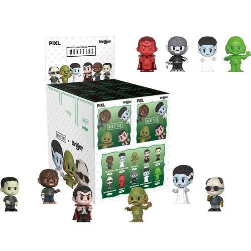 Universal Monsters 2.0 PIXL Mini-Figure Display Case of 12