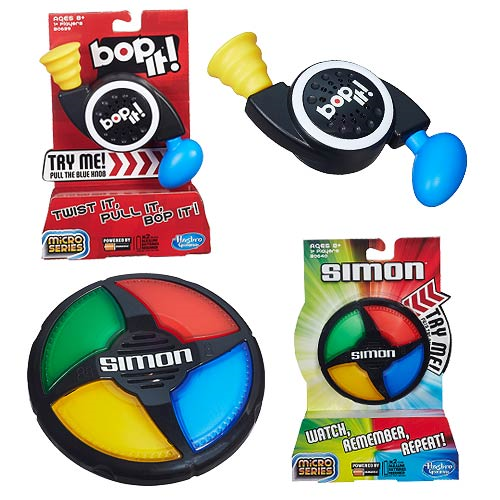 Simon and Bop It Micro Games Case