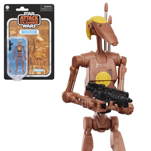 Star Wars TVC B1 Battle Droid Commander Action Figure