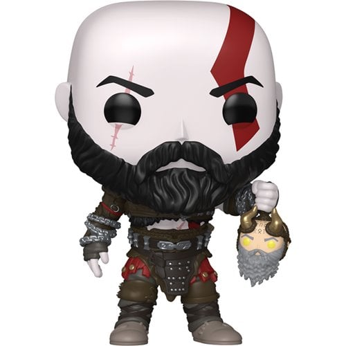 God of War Kratos with Mimir's Head Funko Pop! Vinyl Figure