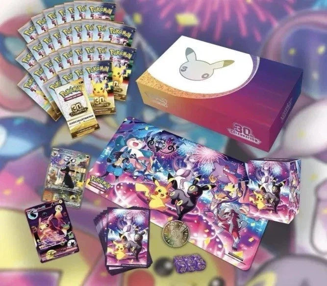 x2 Pokémon TCG : 30th Anniversary Celebrations UPC - Both Night/Day - Presale